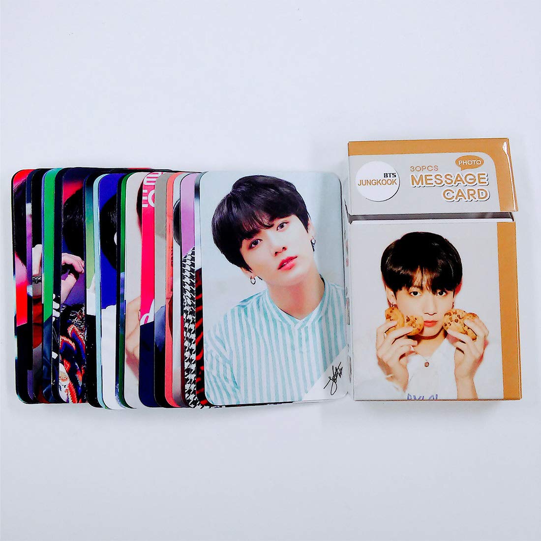 BTS 創立式 フォトカード JUNGKOOK Jung Kookグッズ グク フォト カード 55枚 セット トレカ